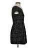 Shein 100% Polyester Tweed Black Casual Dress Size 2 - photo 4