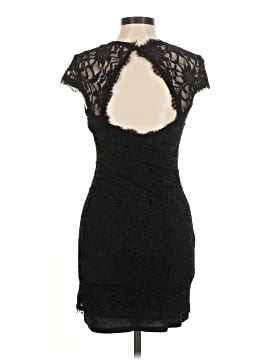 chinese dress ladies 90s Jump Apparel Co Black Party Dress with White Lace Size S