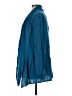 Soft Surroundings 100% Linen Blue Kimono Size S - photo 5