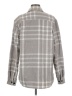 H&M Houndstooth Gray Long Sleeve Blouse Size M - photo 2