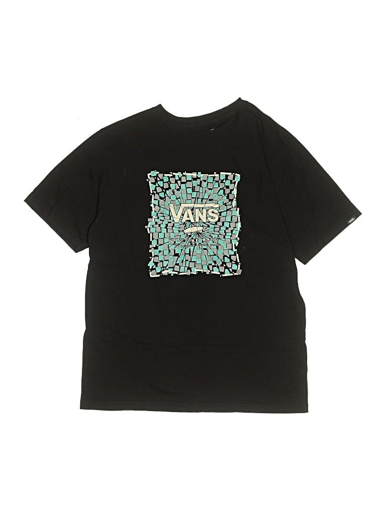 Pre-owned Vans Kids' Short Sleeve T-shirt In Black