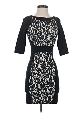 Zara W&B Collection Cocktail Dress (view 1)