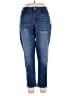 STITCH STAR Polka Dots Blue Jeans Size 16 - photo 1