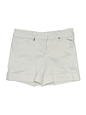 White House Black Market Khaki Shorts (view 1)