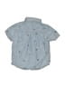 Gymboree 100% Cotton Blue Short Sleeve Button-Down Shirt Size 12-18 mo - photo 2