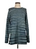 Ann Taylor LOFT Outlet Stripes Teal Pullover Sweater Size S - photo 1