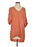 BCBGMAXAZRIA Orange Short Sleeve Blouse Size XXS - photo 1