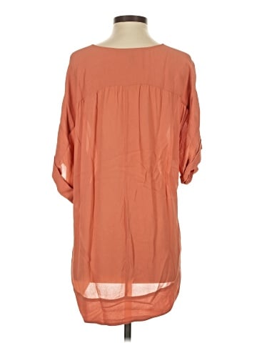 BCBGMAXAZRIA Short Sleeve Blouse (view 2)