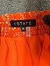 1.State 100% Polyester Paisley Orange Casual Skirt Size XS - photo 4