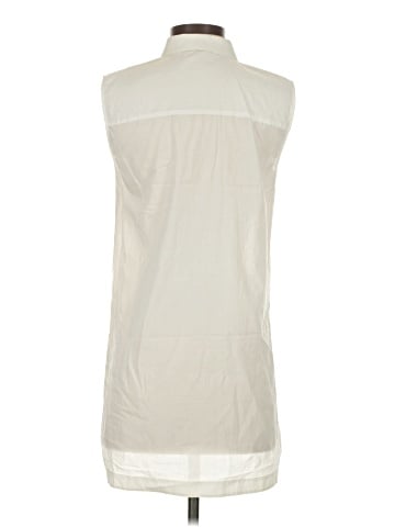 Helmut Lang Sleeveless Button-Down Shirt (view 2)