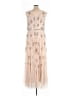Mac Duggal 100% Polyester Tan Cocktail Dress Size 16 - photo 2
