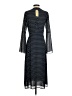 MICHAEL Michael Kors Polka Dots Black Teal Casual Dress Size XS - photo 2