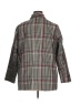 Ophelia Roe Plaid Gray Blazer Size 1X - photo 2