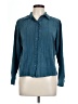 Wolford Teal Long Sleeve Blouse Size L - photo 1