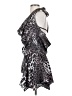 Unbranded 100% Polyester Animal Print Gray Cocktail Dress Size S - photo 5