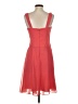 David's Bridal 100% Polyester Orange Cocktail Dress Size 4 - photo 2