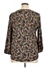 Vince Camuto Floral Brown 3/4 Sleeve Blouse Size XL - photo 2