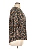 Vince Camuto Floral Brown 3/4 Sleeve Blouse Size XL - photo 4