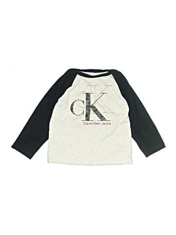 CALVIN KLEIN JEANS 3/4 Sleeve T-Shirt (view 1)