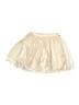 Crewcuts 100% Polyester Metallic Ivory Skirt Size 6 - 7 - photo 2