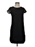 Soprano Solid Black Casual Dress Size XS - photo 1