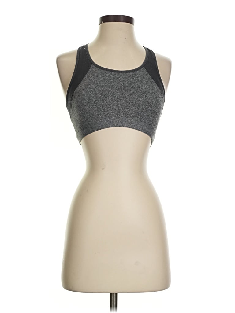 Pre-owned Assorted Brands Sports Bra In Gray