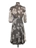 Calvin Klein 100% Polyester Gray Cocktail Dress Size 2 - photo 2