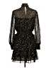 Intermix Stars Black Cocktail Dress Size 6 - photo 2