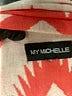 My Michelle 100% Rayon Orange Pink Cardigan Size XL - photo 4