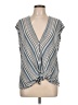 Max Studio Blue Sleeveless Blouse Size L - photo 1