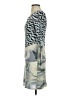 Assorted Brands Graphic Gray Cocktail Dress Size XXS (estimated) - photo 5