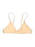 Privacy Please Gold Swimsuit Top Size S - photo 1