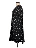 A New Day 100% Polyester Polka Dots Black Casual Dress Size M - photo 5