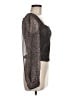 Saltwater LUXE 100% Polyester Brown Long Sleeve Top Size M - photo 4