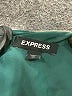 Express 100% Polyester Green Long Sleeve Blouse Size XS - photo 7
