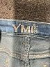 YMI Solid Blue Jeans Size 8 - photo 3