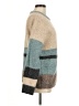 Lumiere Color Block Tan Pullover Sweater Size M - photo 4