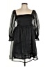 Blu Pepper 100% Polyester Black Cocktail Dress Size L - photo 1