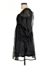 Blu Pepper 100% Polyester Black Cocktail Dress Size L - photo 5