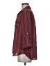 Iz Byer 100% Polyester Stripes Burgundy 3/4 Sleeve Blouse Size M - photo 5