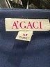 A'gaci 100% Rayon Paisley Blue Romper Size XL - photo 4