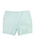 Style&Co Solid Teal Shorts Size 16 - photo 1