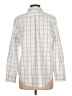 Apt. 9 Checkered-gingham Ivory Long Sleeve Button-Down Shirt Size L - photo 2