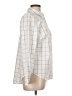 Apt. 9 Checkered-gingham Ivory Long Sleeve Button-Down Shirt Size L - photo 4