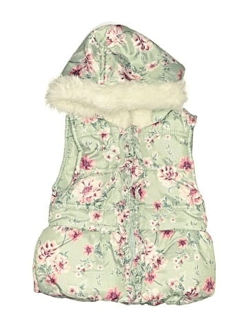 Little Lass Faux Fur Vest (view 1)