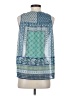 Iz Byer 100% Polyester Blue Sleeveless Blouse Size S - photo 2