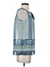 Iz Byer 100% Polyester Blue Sleeveless Blouse Size S - photo 4