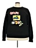 Assorted Brands 100% Polyester Graphic Black Sweatshirt Size 3X - photo 1