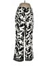 Maison d' Amelie Print Silver Casual Pants Size L - photo 1
