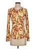 J. McLaughlin Paisley Gold Cardigan Size XS - photo 1